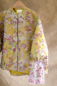AMAYA TOP IN FULL LACE SEPIA
