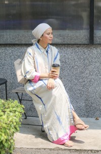 ACE DRESS IN BLUE PINK