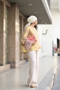 AMAYA TOP IN FULL BEADED LIME