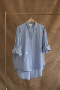 HEART TOP IN BLUE