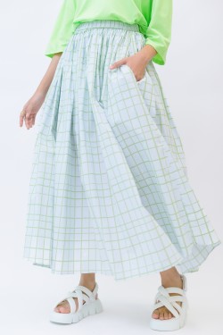 LÉA SKIRT IN GREEN