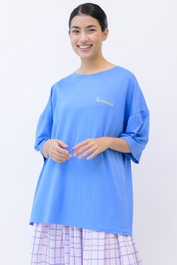 LA MÉRE TOP IN BLUE