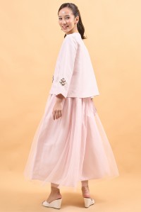 LUNA SKIRT IN BLUSH PINK