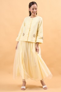 LUNA TOP IN BUTTER YELLOW