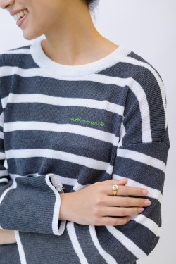 MON AMOUR TOP IN GREY