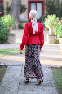 ORIONE SKIRT IN LEOPARD