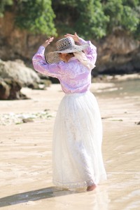 PUSPITA TOP IN ORCHID