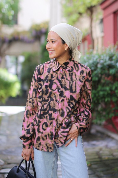 ROSALIE TOP IN LEOPARD