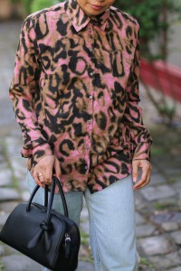 ROSALIE TOP IN LEOPARD