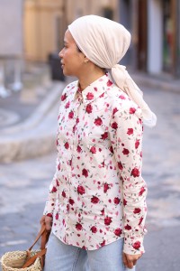 ROSALIE TOP IN FLORAL