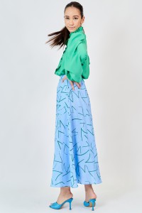 CAMILLE SKIRT IN BLUE