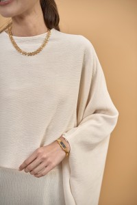 LUNE TOP IN PEARL