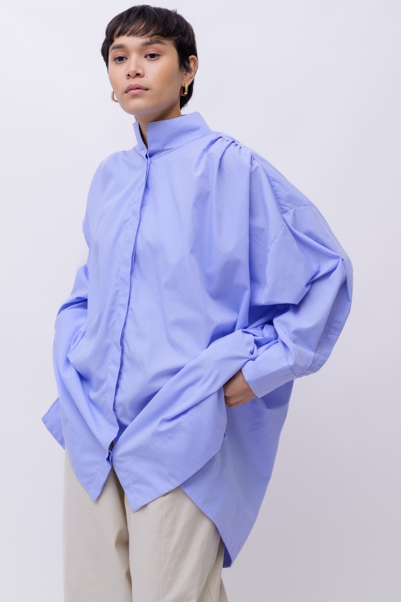 FAUSTINE TOP IN BLUE